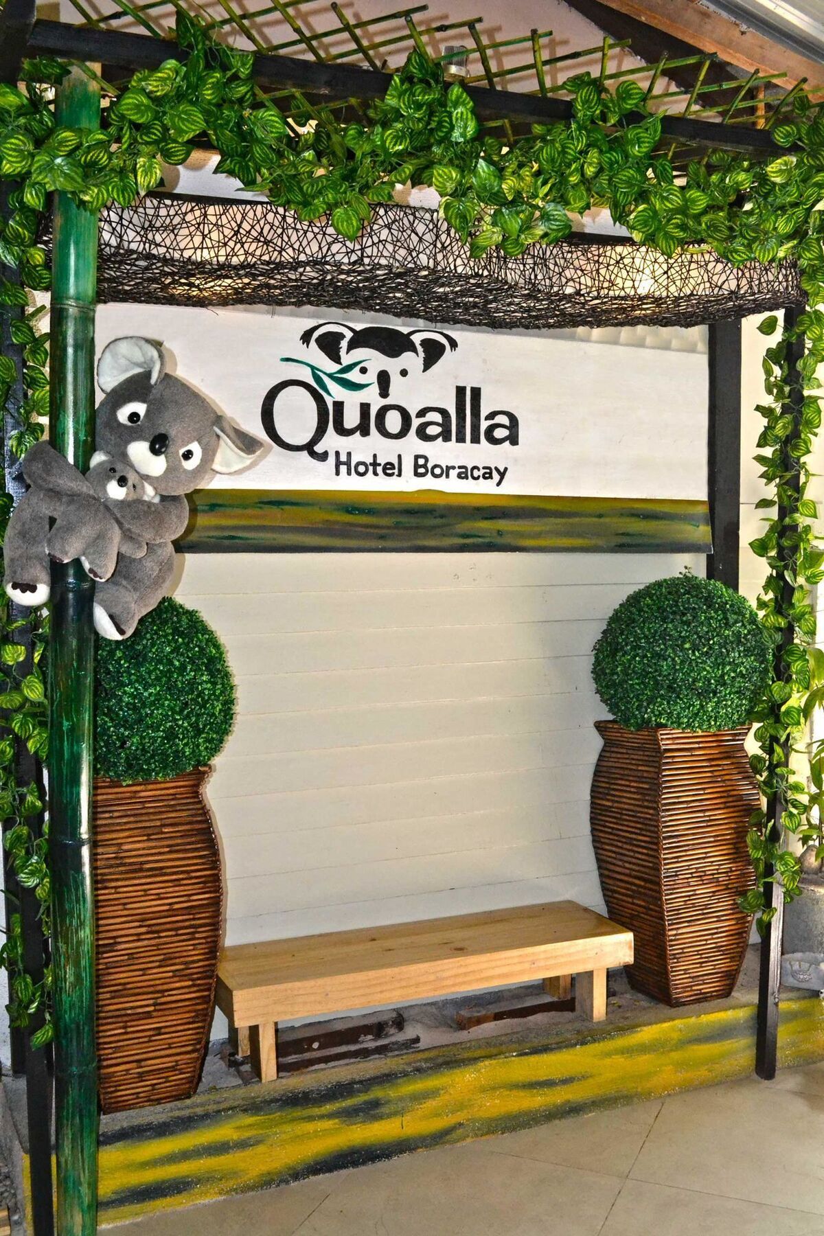 クオアラ ホテル ボラカイ Balabag  エクステリア 写真
